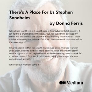 Place for Us Stephen Sondheim