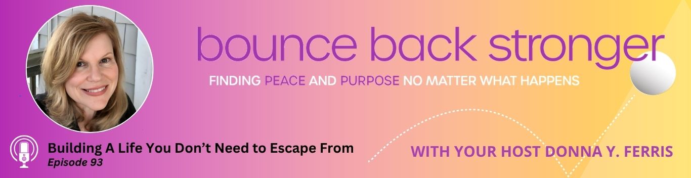 Building a life reflection web banner